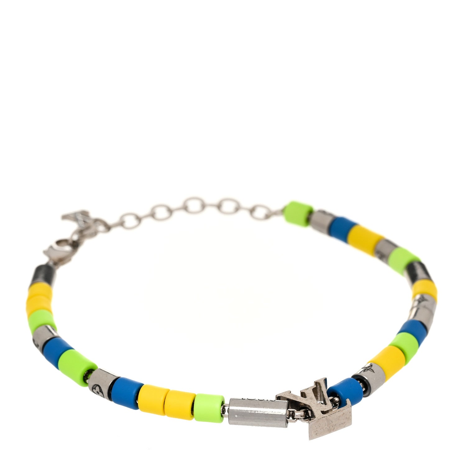 Louis Vuitton Metal Resin LV Sunrise Bead Bracelet Multicolor 1 of 7