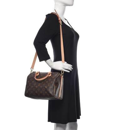 Louis Vuitton Monogram Speedy Bandouliere 25 2 of 12
