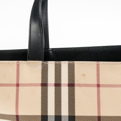 Burberry House Check Medium Tote Black 8 of 8