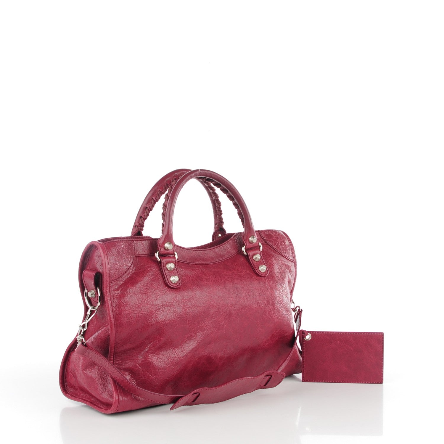 Balenciaga Agneau Giant 12 Silver Hardware City Cassis 3 of 8