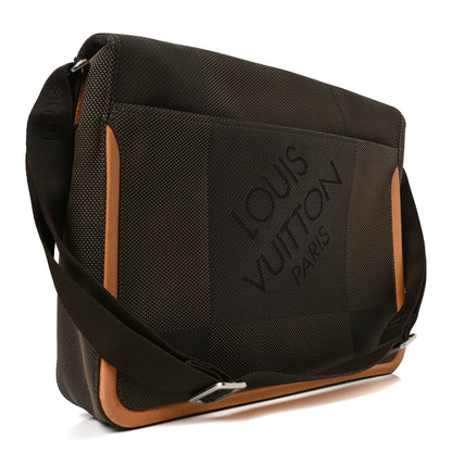 Louis Vuitton Damier Geant Messenger Bag Terre 2 of 8