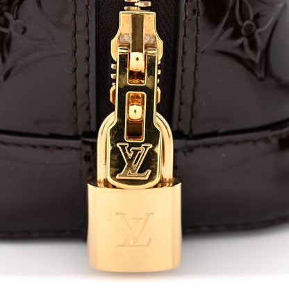 Louis Vuitton Vernis Alma BB Amarante 13 of 14