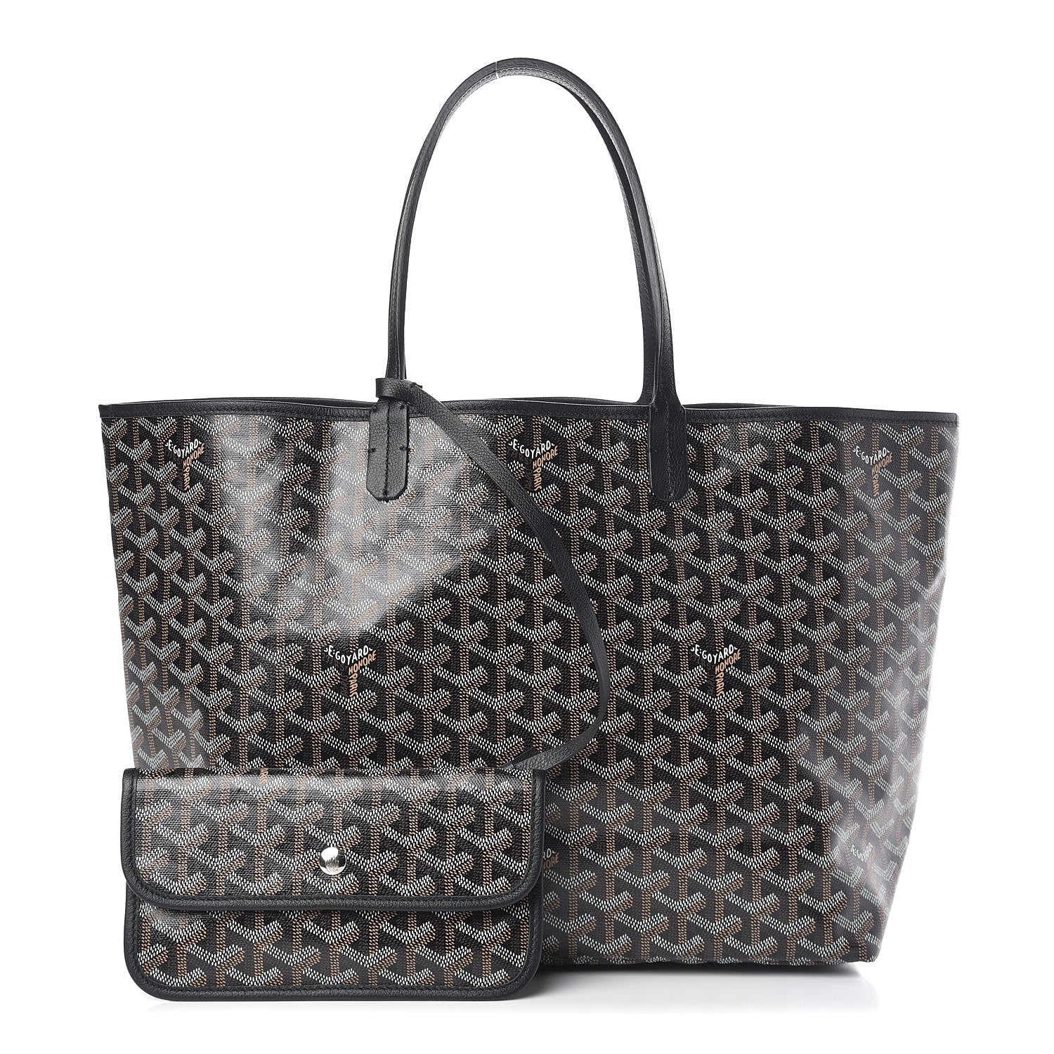 Goyard Goyardine Saint Louis PM Black 1 of 11