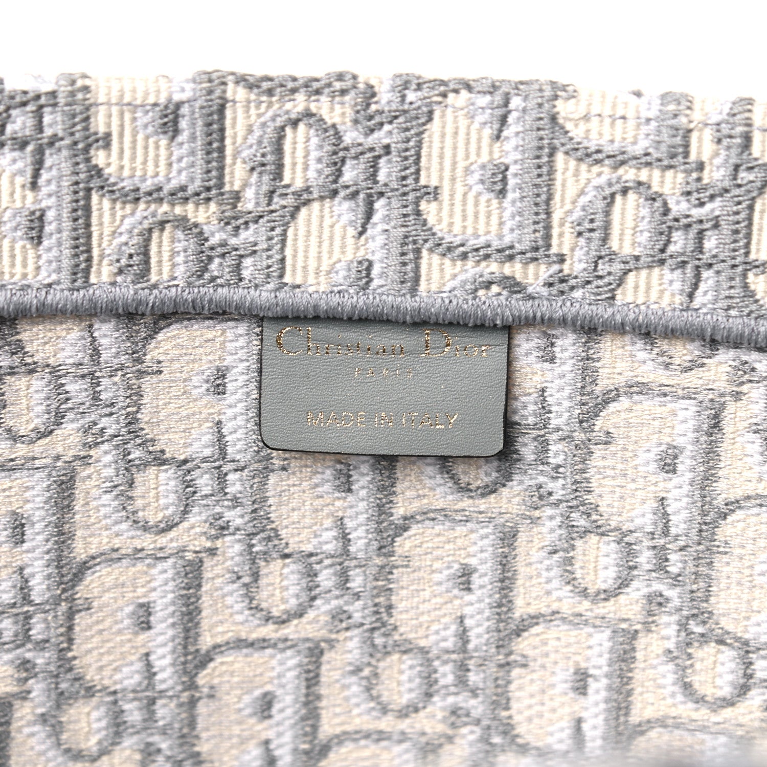 Christian Dior Oblique Large Book Tote Grey 6 of 12