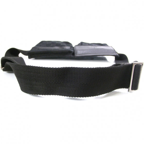 Gucci GG Monogram Double Pocket Belt Bag Black 5 of 9