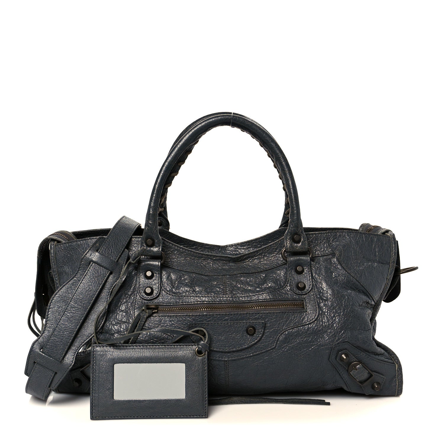 Balenciaga Agneau Classic Hardware Part Time Gris Tarmac 3 of 11