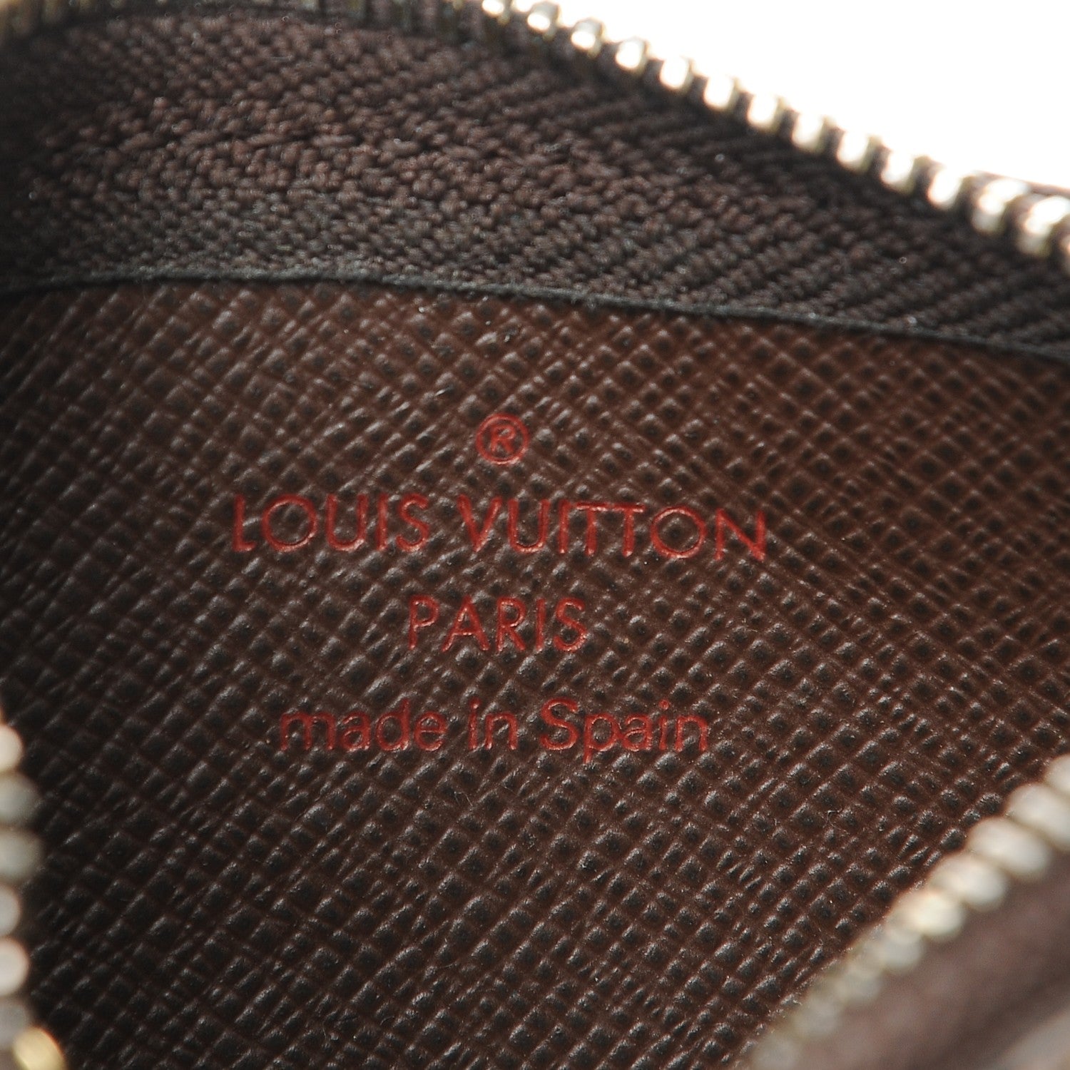 Louis Vuitton Damier Ebene Key Pouch 6 of 8