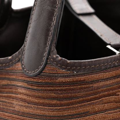 Hermes Box Vibrato Picotin 18 PM Chocolate 10 of 11