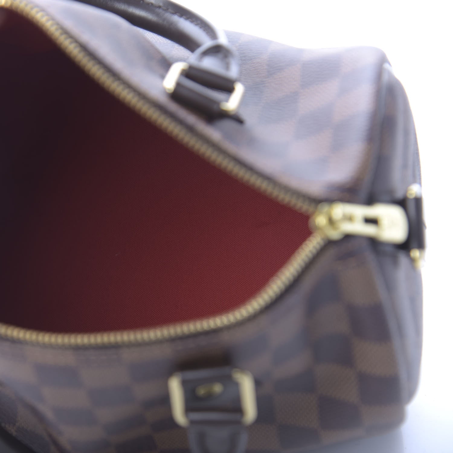 Louis Vuitton Damier Ebene Speedy Bandouliere 25 5 of 10