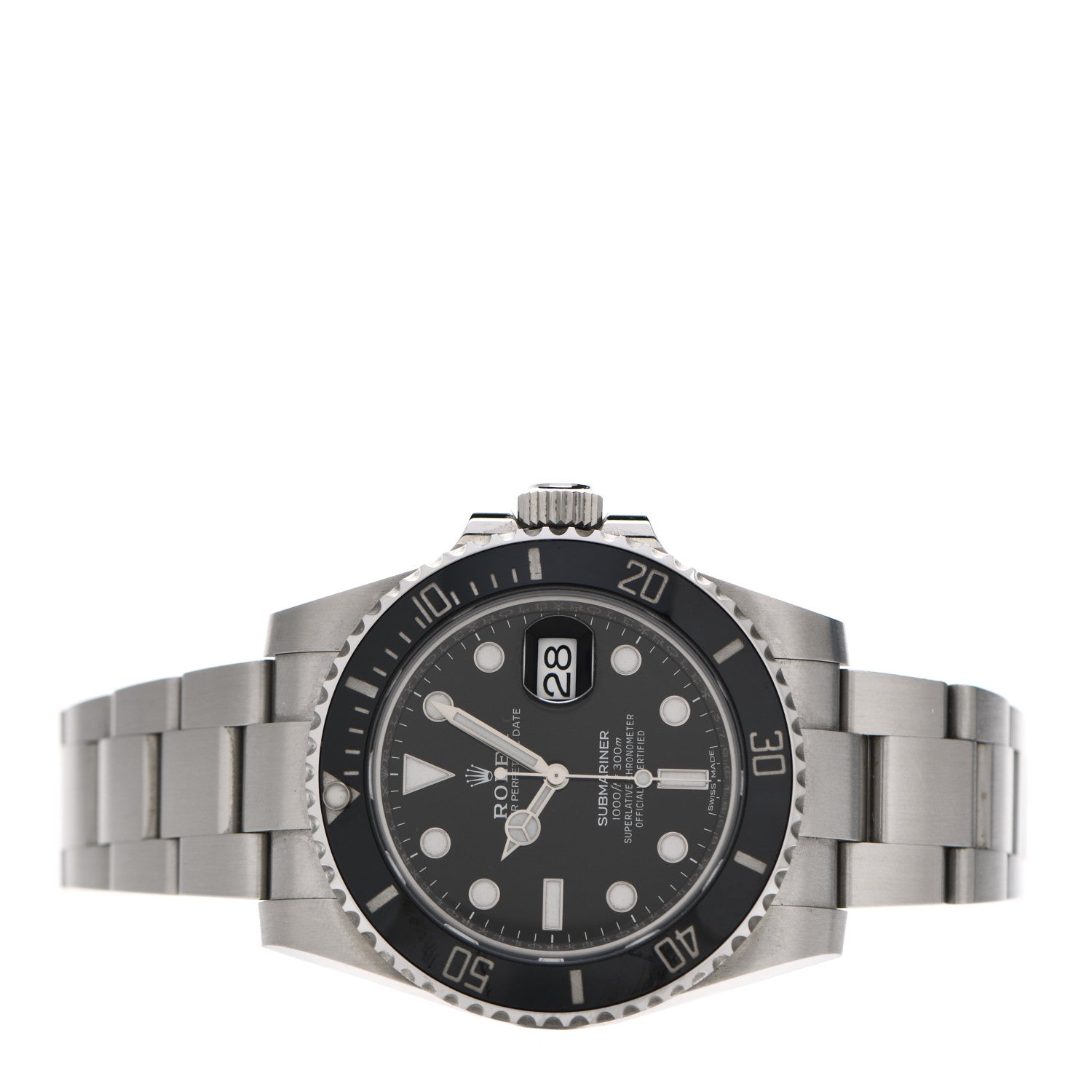 Rolex Stainless Steel 40mm Oyster Perpetual Submariner Date Watch Black 116610LN 2 of 5