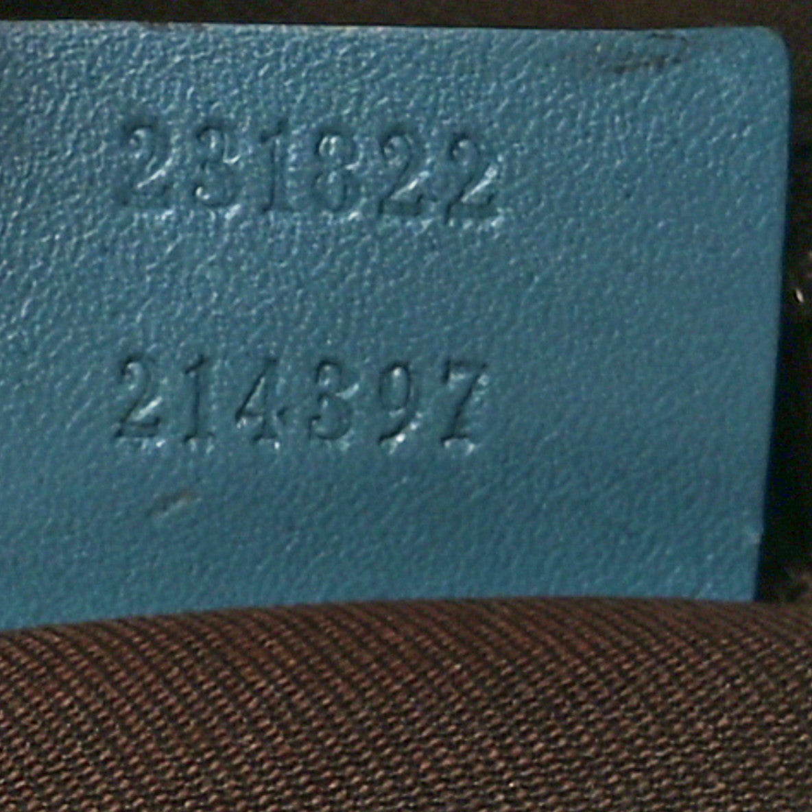 Gucci Guccissima Medium New Britt Hobo Blue 7 of 10