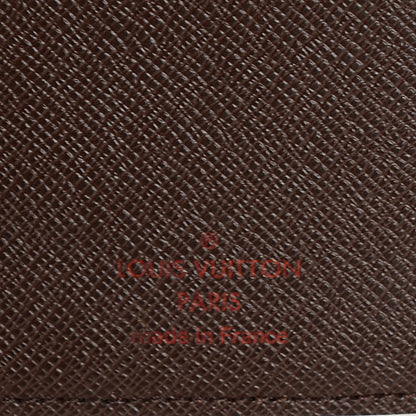 Louis Vuitton Damier Ebene Medium Ring Agenda Cover 6 of 7