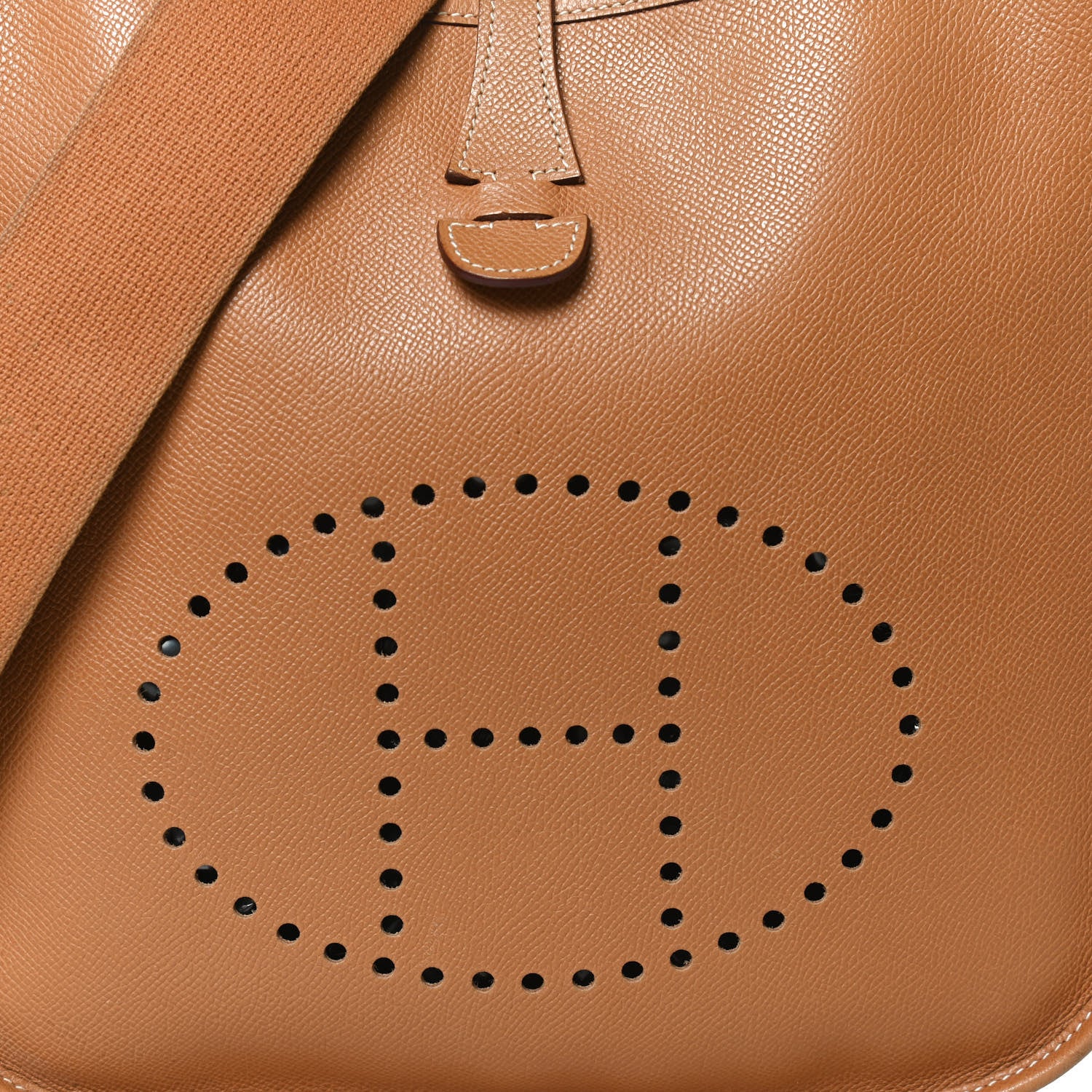 Hermes Epsom Evelyne II PM Tabac Camel 6 of 11