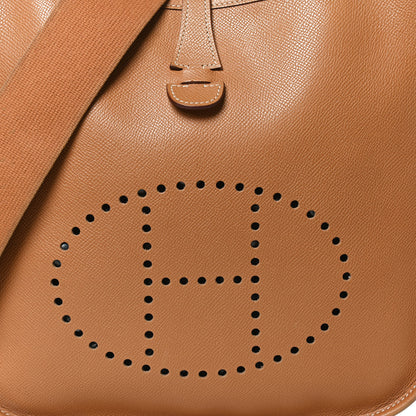 Hermes Epsom Evelyne II PM Tabac Camel 6 of 11