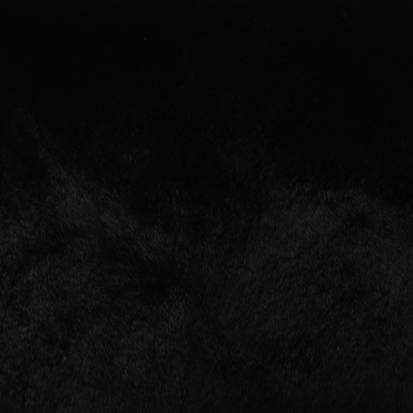 Rabbit Fur Hobo Black