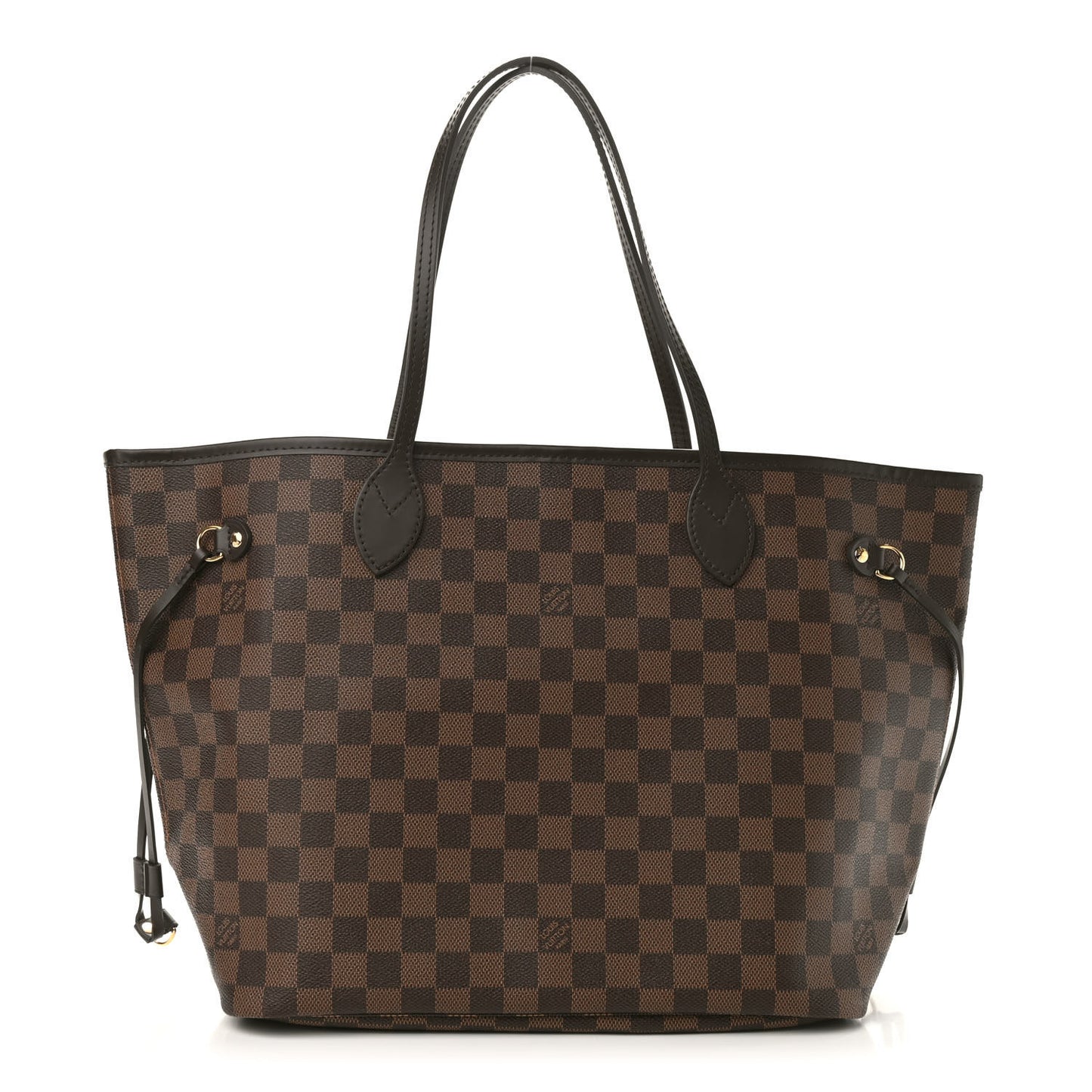 Damier Ebene Neo Neverfull MM Rose Ballerine