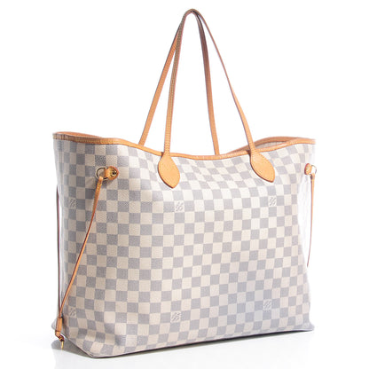 Louis Vuitton Damier Azur Neverfull GM 3 of 7