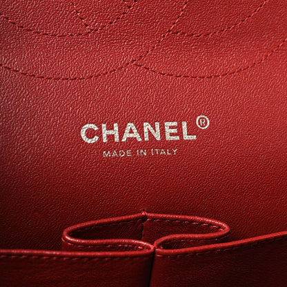 Chanel Caviar Quilted Jumbo Double Flap Dark Red 6 of 11