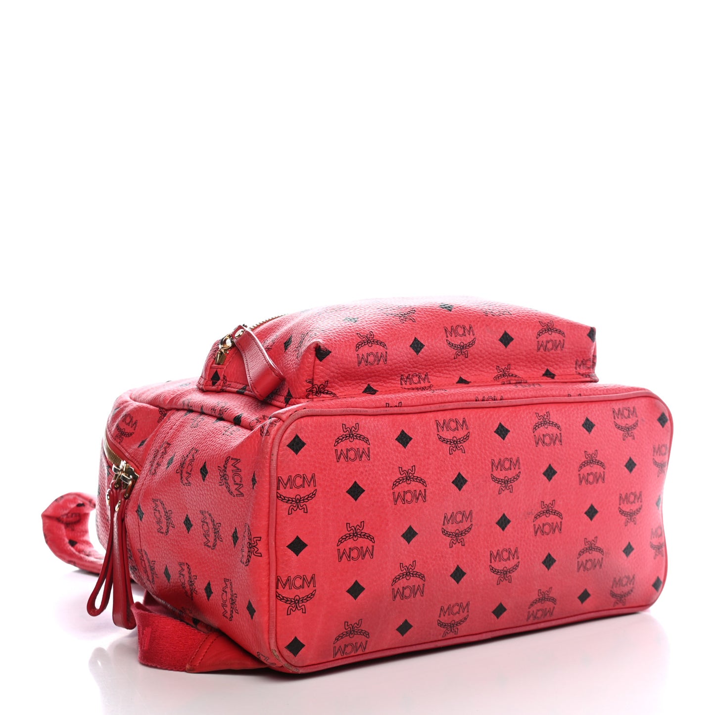 Visetos Medium Sprinkle Stud Stark Backpack Corail