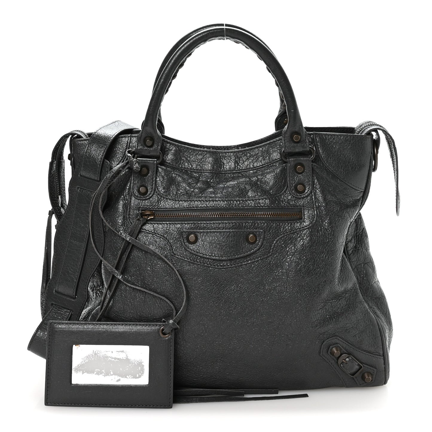 Agneau Classic Hardware Velo Anthracite