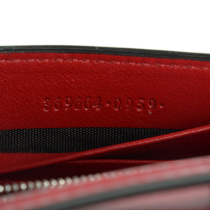 Gucci Shade Lux Calfskin Icon Wallet Hibiscus Red 7 of 7