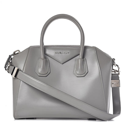 Givenchy Shiny Lord Calfskin Small Antigona Pearl Grey 1 of 19