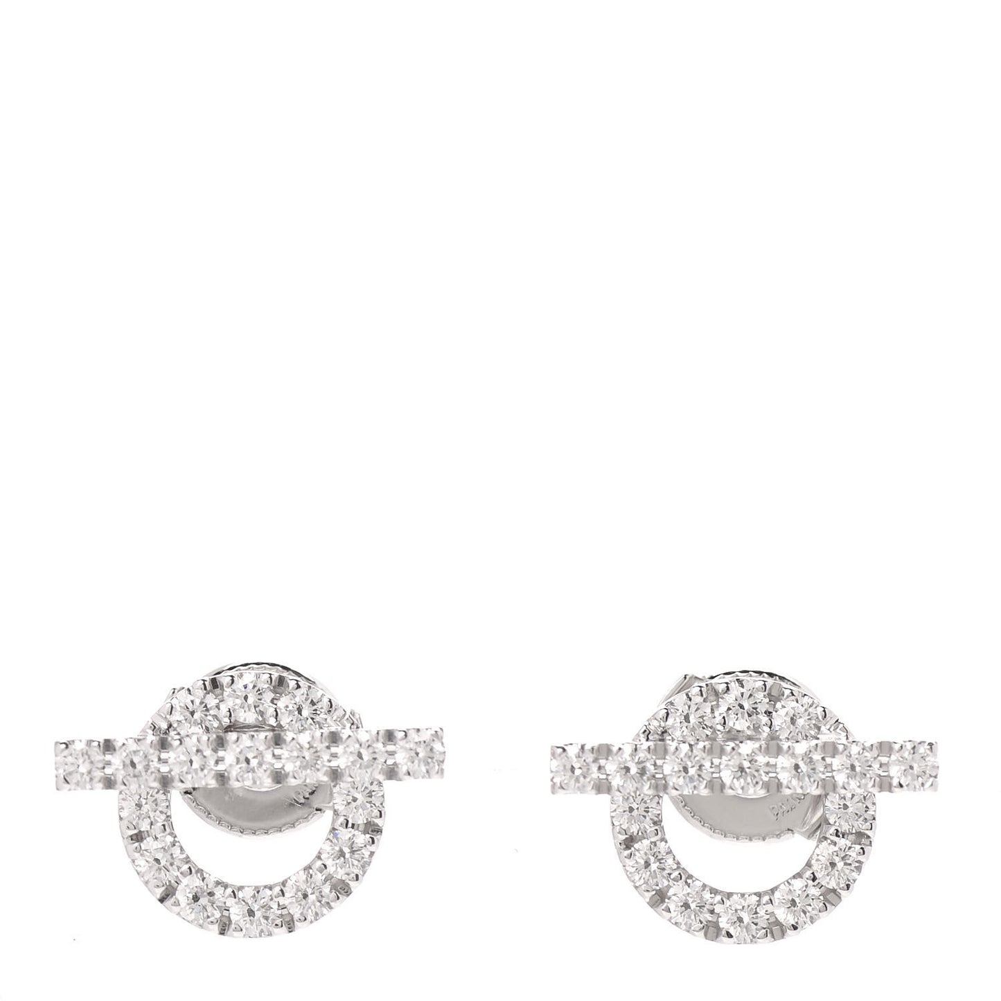 18K White Gold Diamond Finesse Earrings