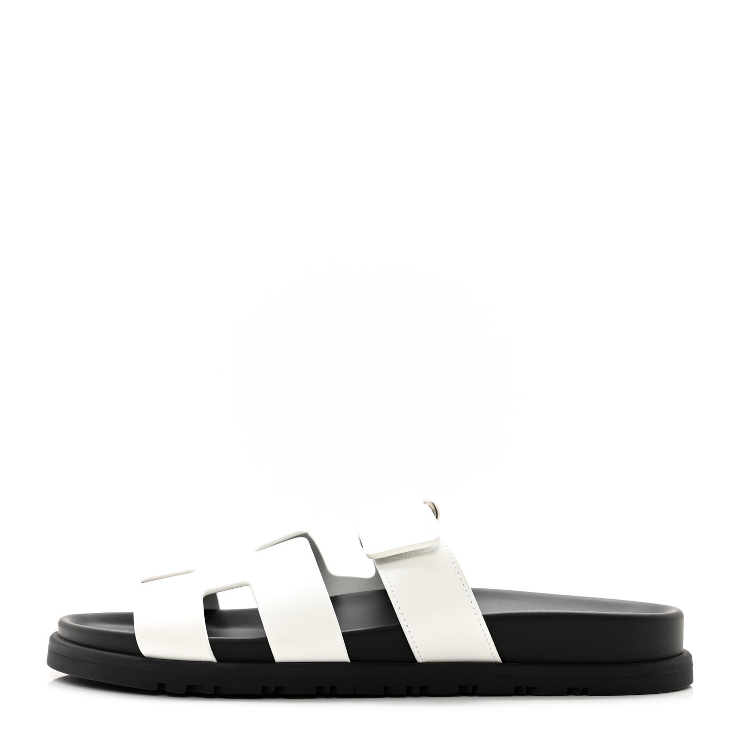 Calfskin Womens Chypre Sandals 37 White