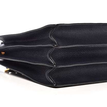 Miu Miu Goatskin Madras Tote Baltico 7 of 9