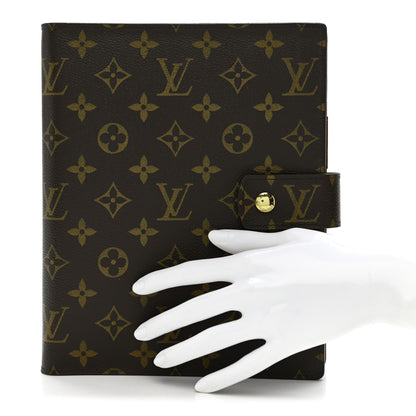 Louis Vuitton Monogram Large Ring Agenda Cover 2 of 7