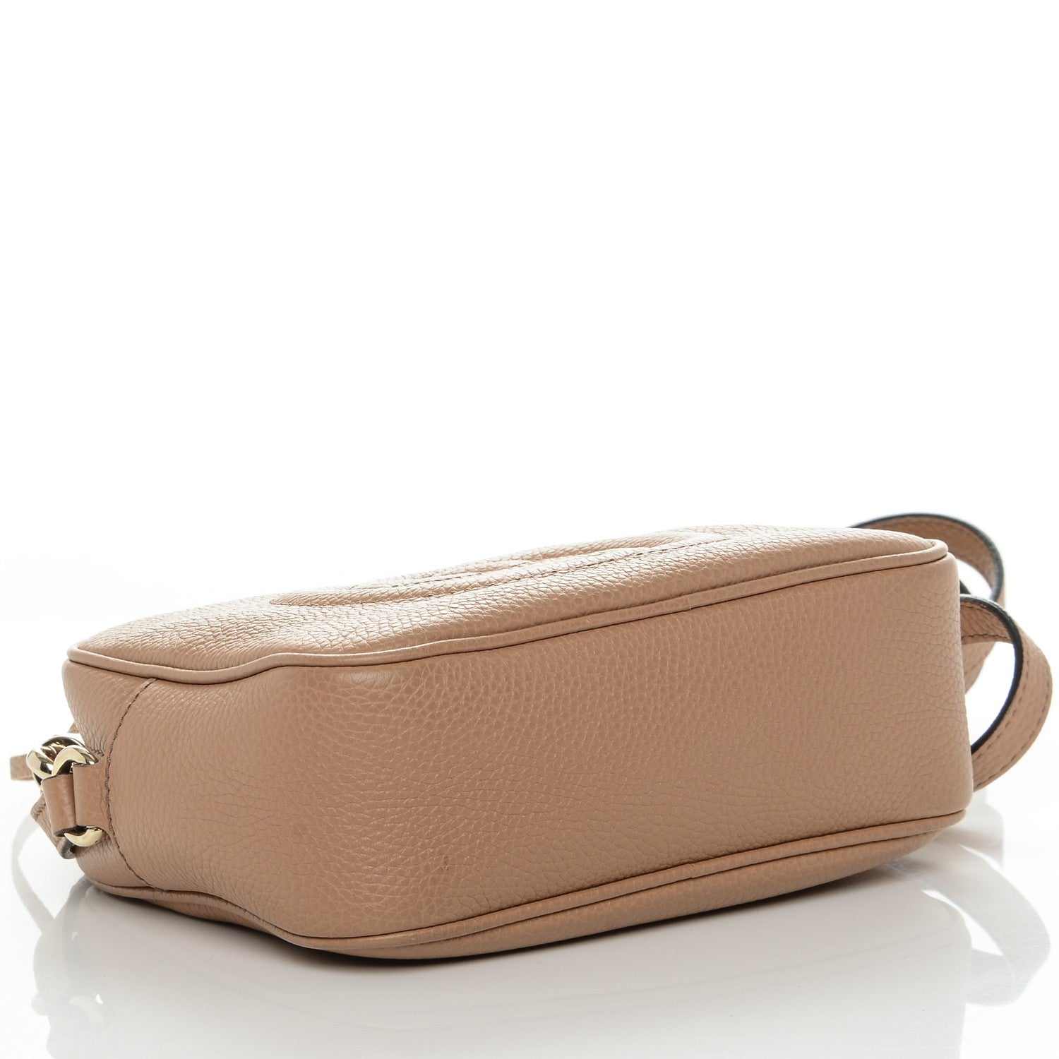 Gucci Pebbled Calfskin Small Soho Disco Bag Rose Beige 4 of 6