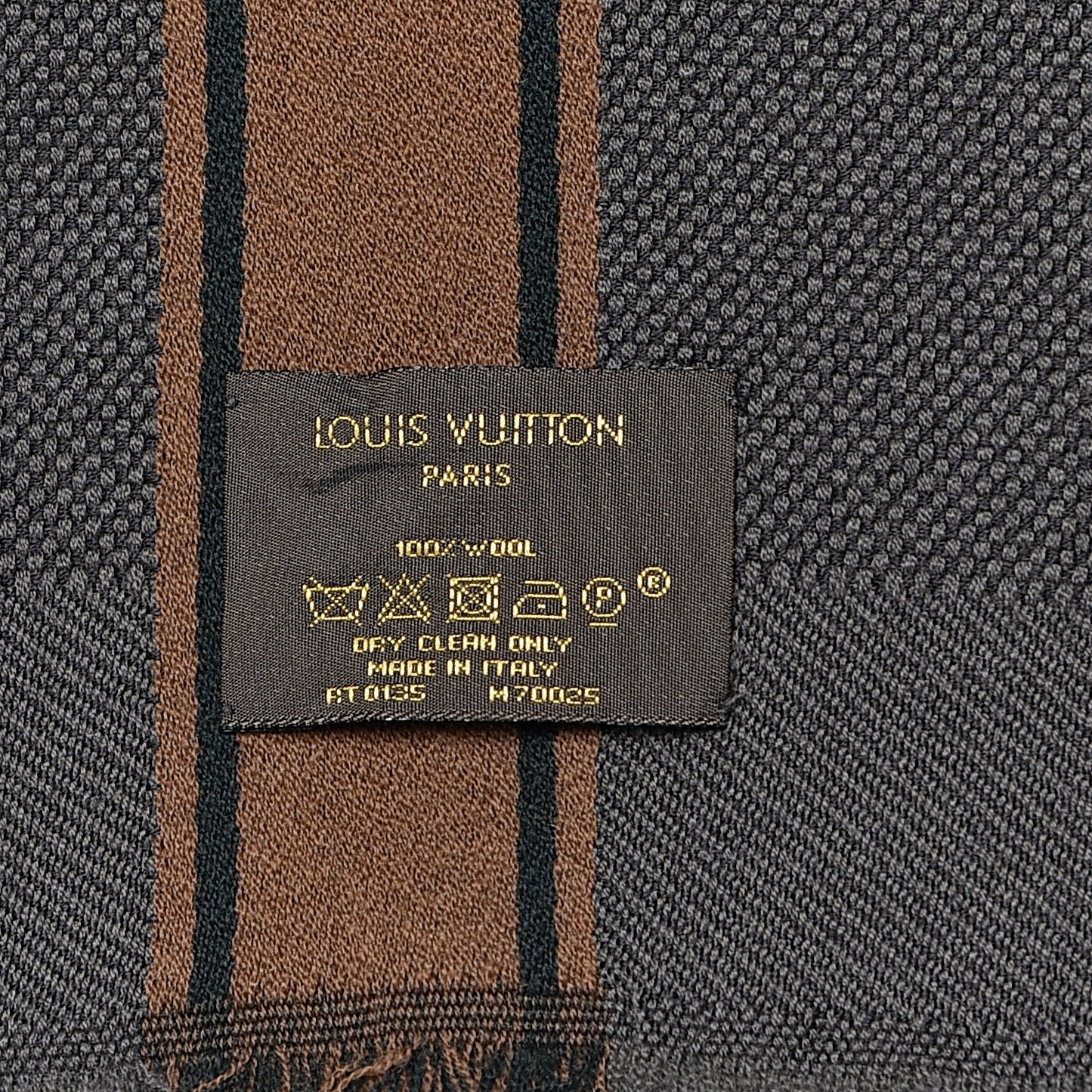 Wool Logo Scarf