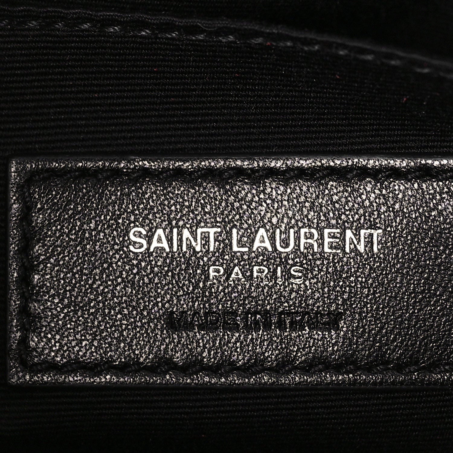 Saint Laurent Lambskin Monogram Lou Belt Bag Red 7 of 10