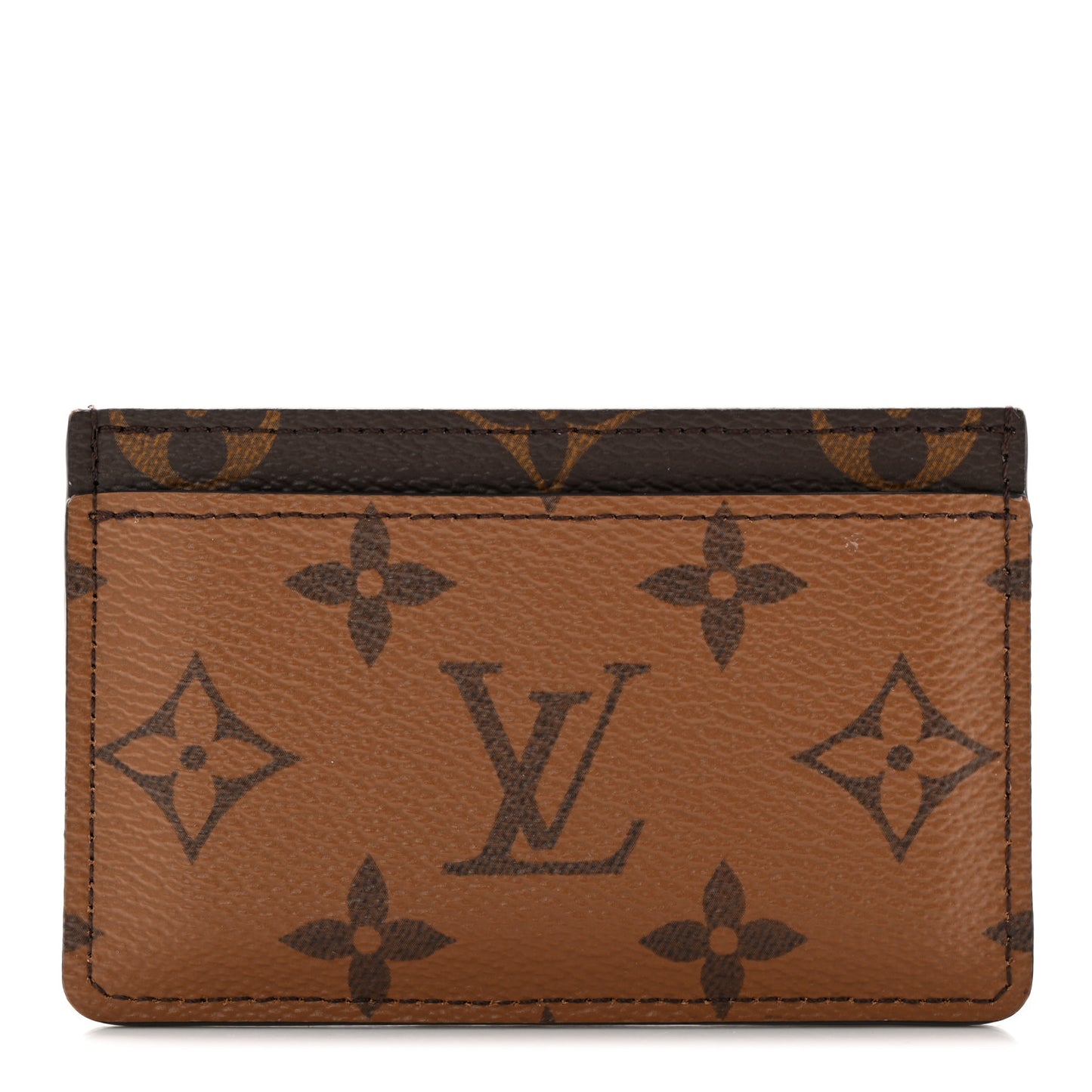 Reverse Monogram Card Holder
