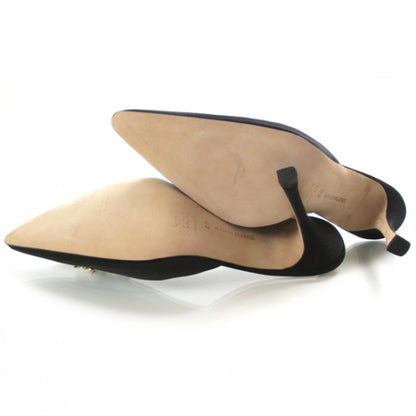 FASHIONPHILE MANOLOBLAHNIKSatinJeweledPumps40Black 4 of 9