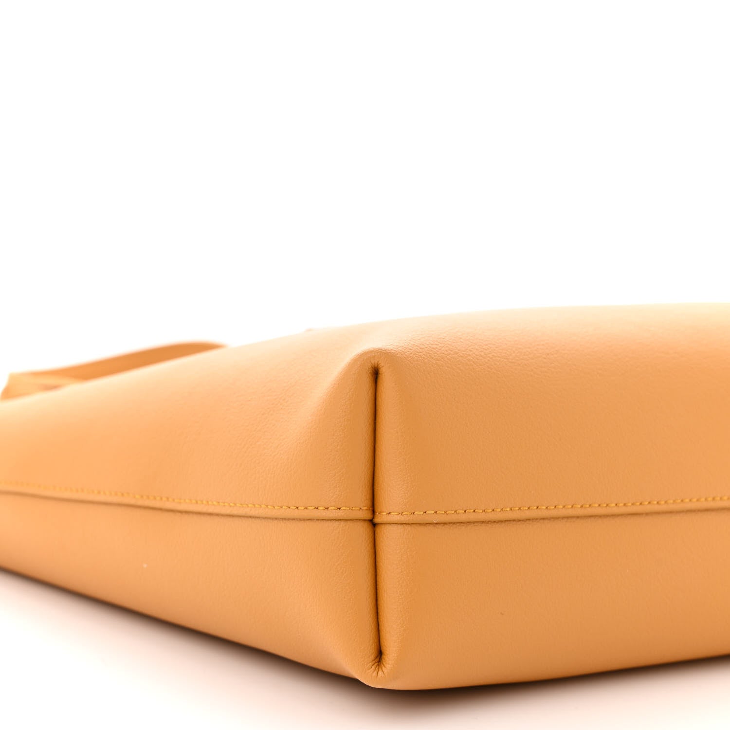 Saint Laurent Calfskin Toy Shopping Tote Cheddar 9 of 10