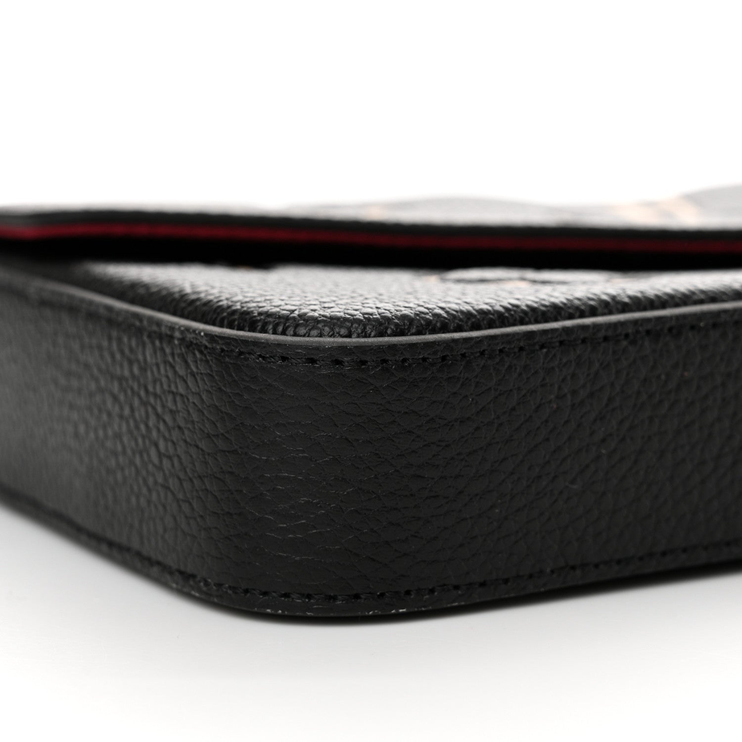 Louis Vuitton Empreinte Monogram Giant Felicie Pochette Black Beige 8 of 10