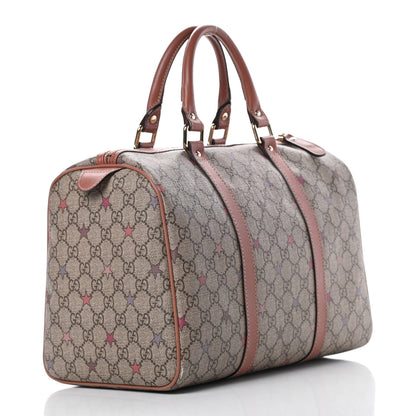 Gucci GG Supreme Stars Medium Joy Boston Pink 3 of 16