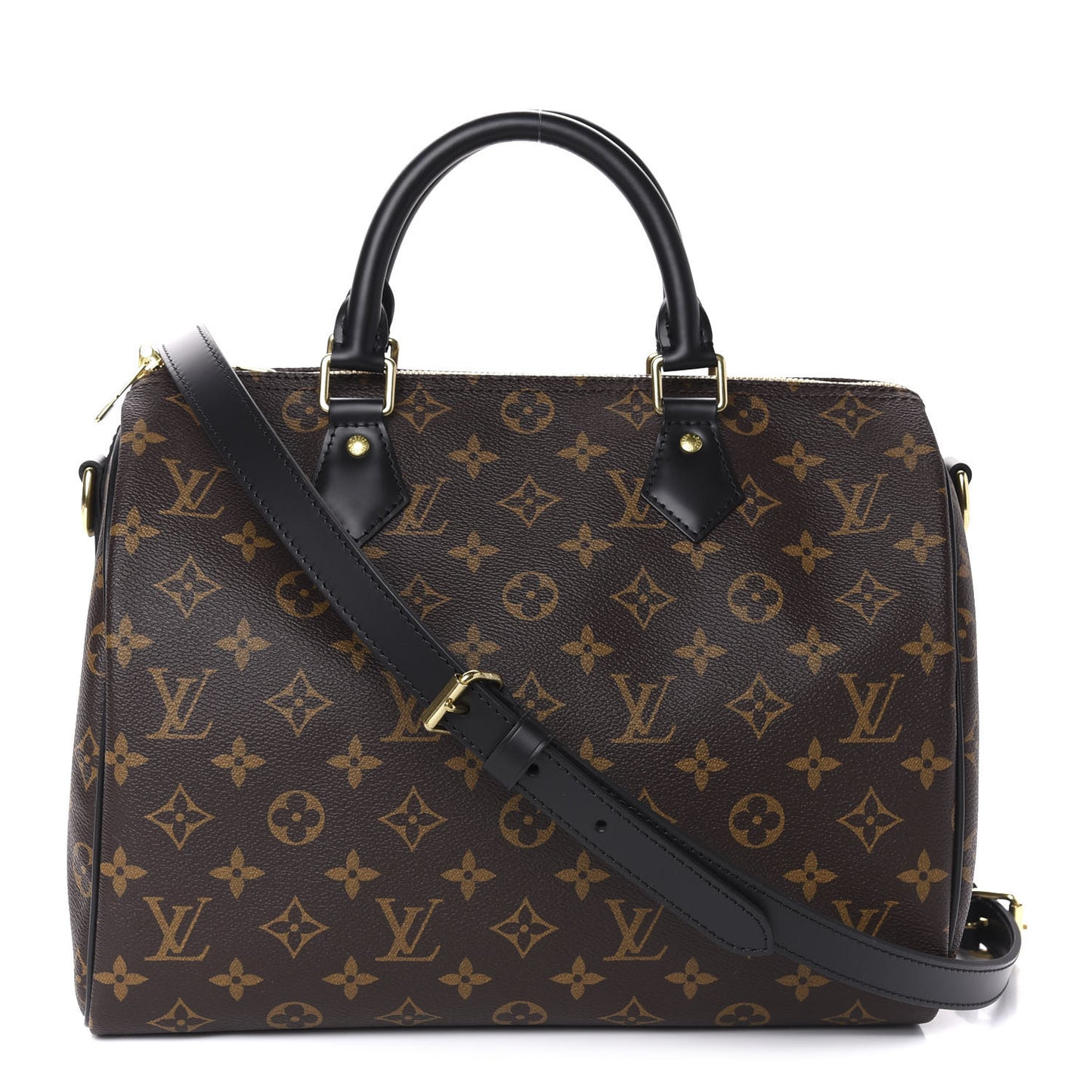 Monogram My World Tour Speedy Bandouliere 30 Black