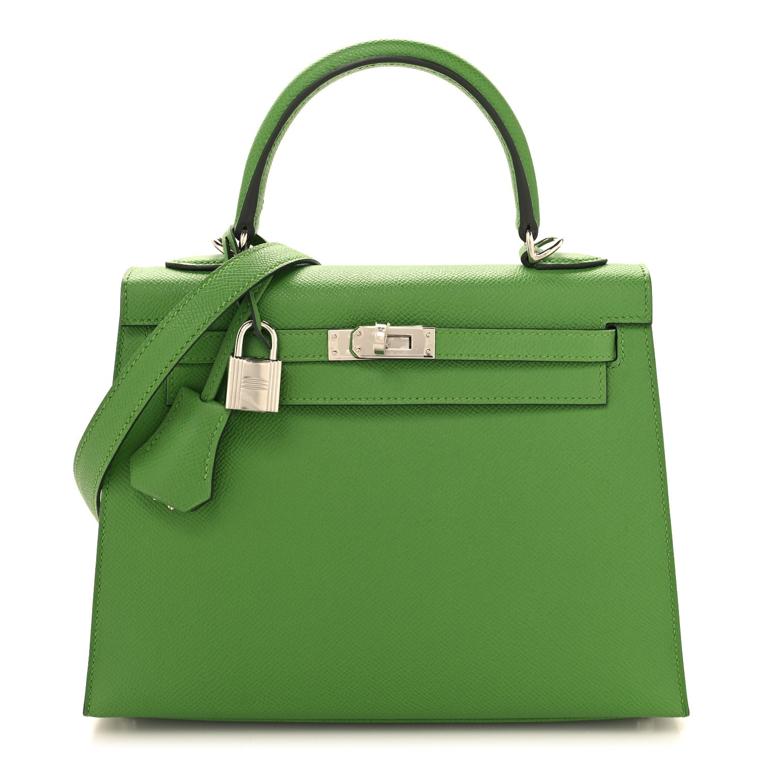 Hermes Epsom Kelly Sellier 25 Vert Yucca 1 of 10