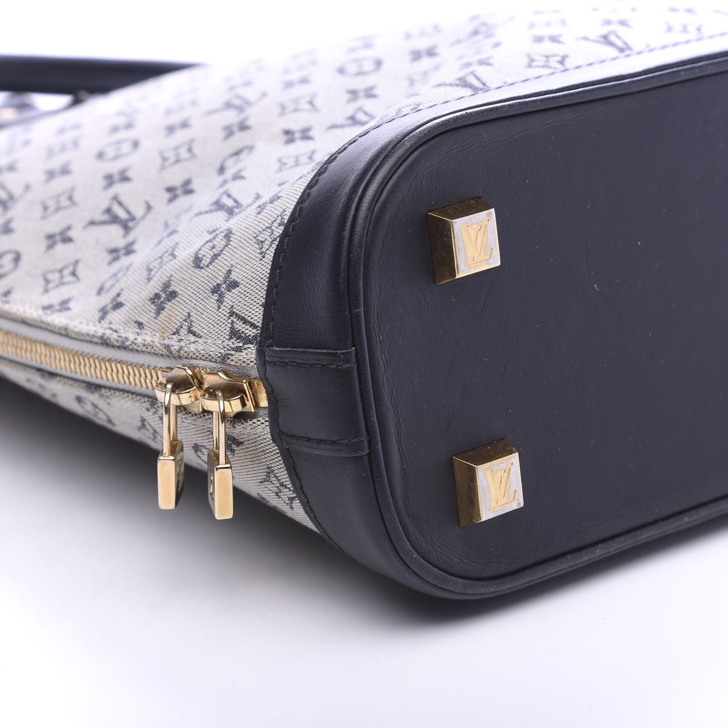 Mini Monogram Alma Haut Tote Blue