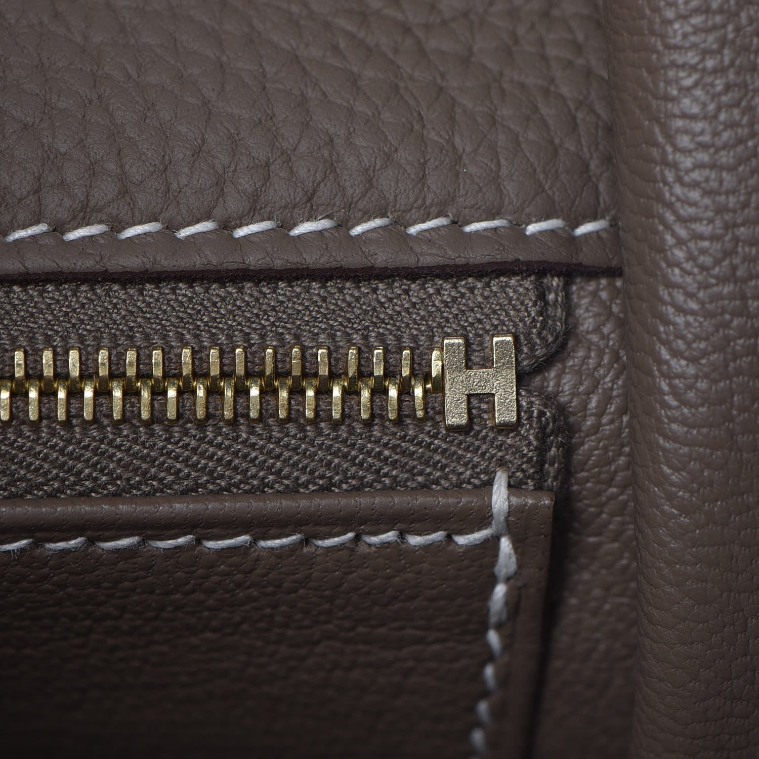 Hermes Togo Kelly Retourne 32 Etoupe 19 of 30