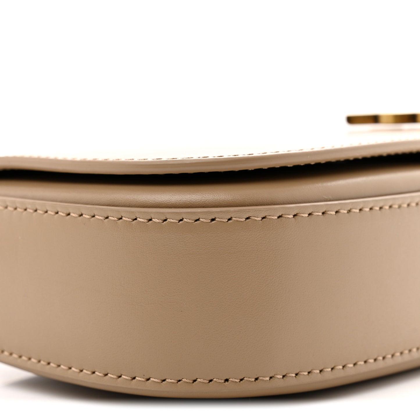 Box Calfskin Mini Voltaire Shoulder Bag Dark Cork