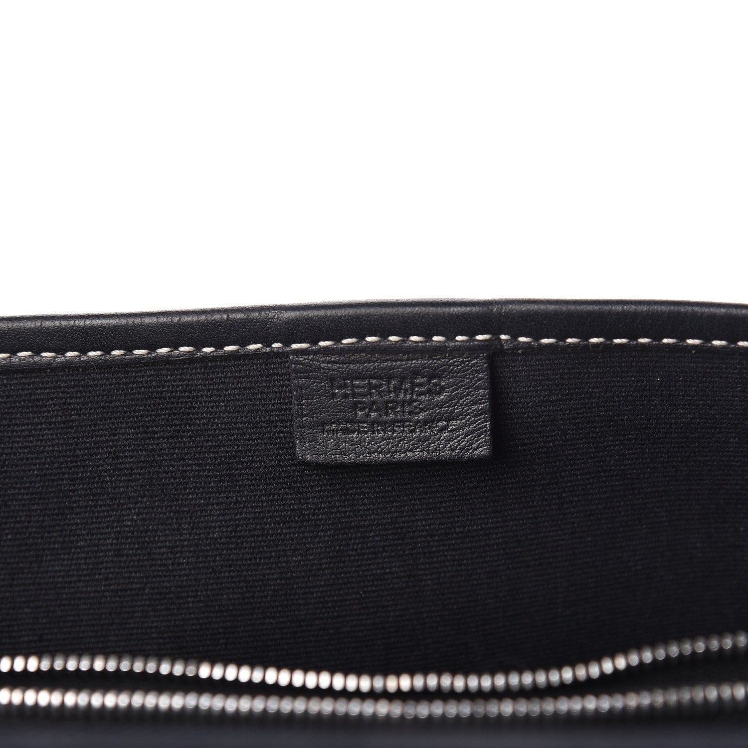 Hermes Toile Officier Buenaventura PM Messenger Black 9 of 10
