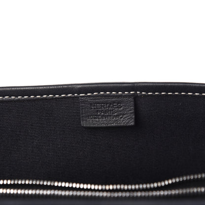 Hermes Toile Officier Buenaventura PM Messenger Black 9 of 10