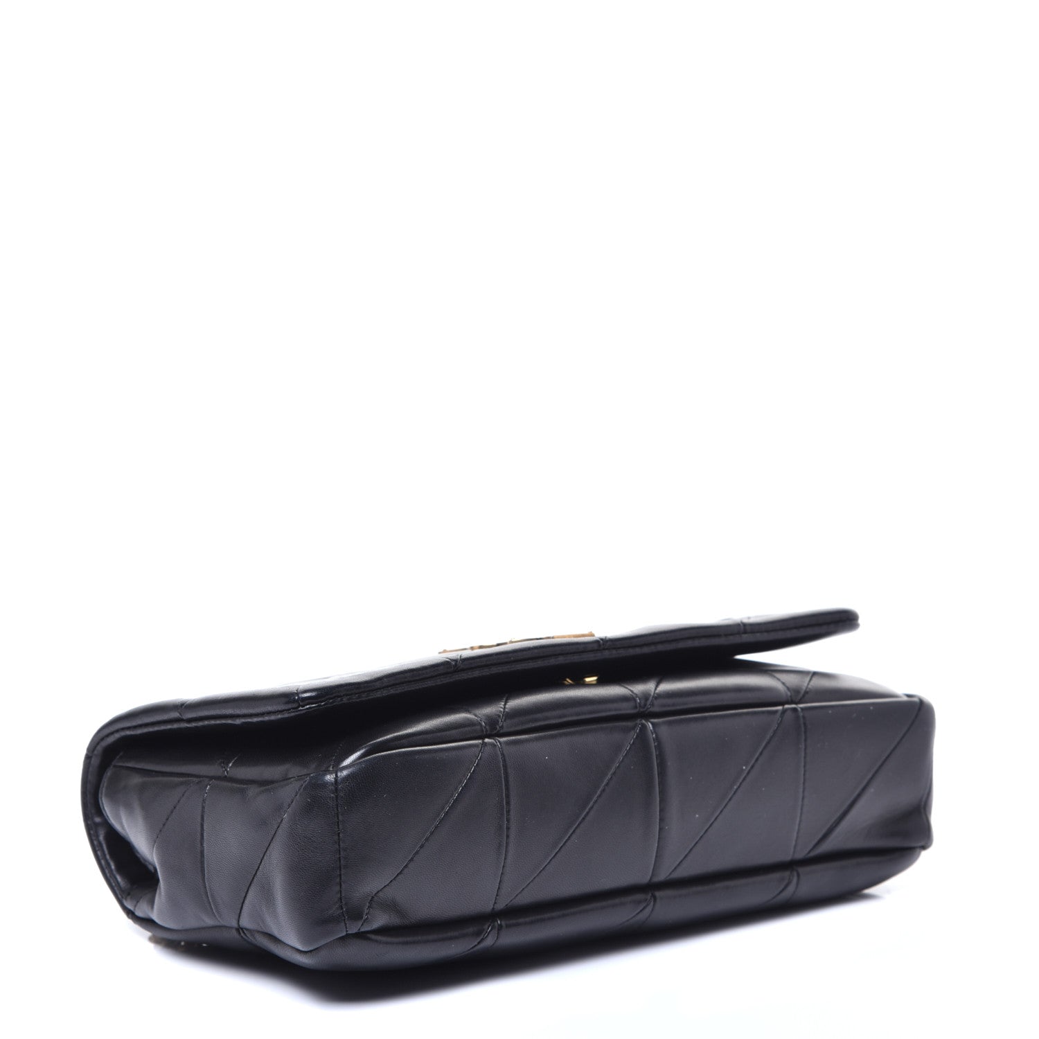 Saint Laurent Lambskin Patchwork Monogram Medium Jamie Black 4 of 8