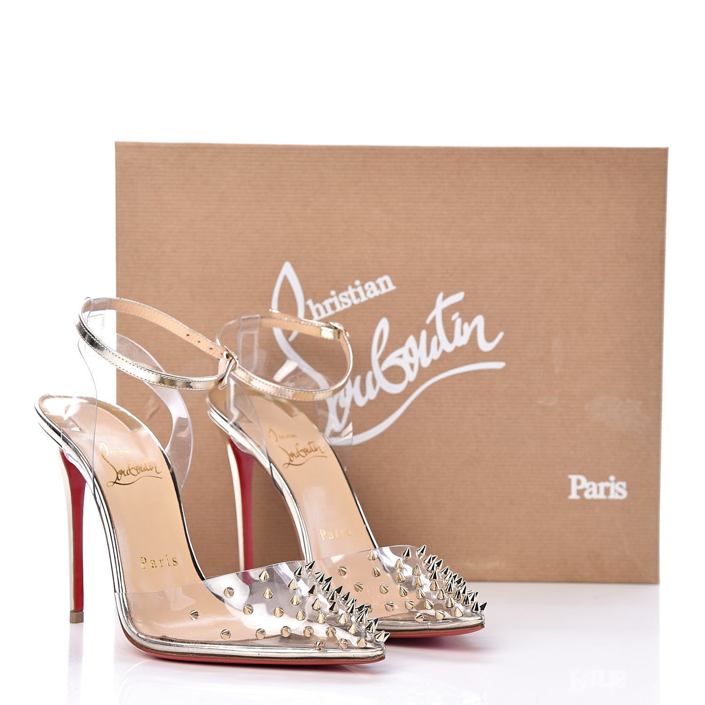 PVC Specchio Spikoo 100 Pumps 36 Light Gold