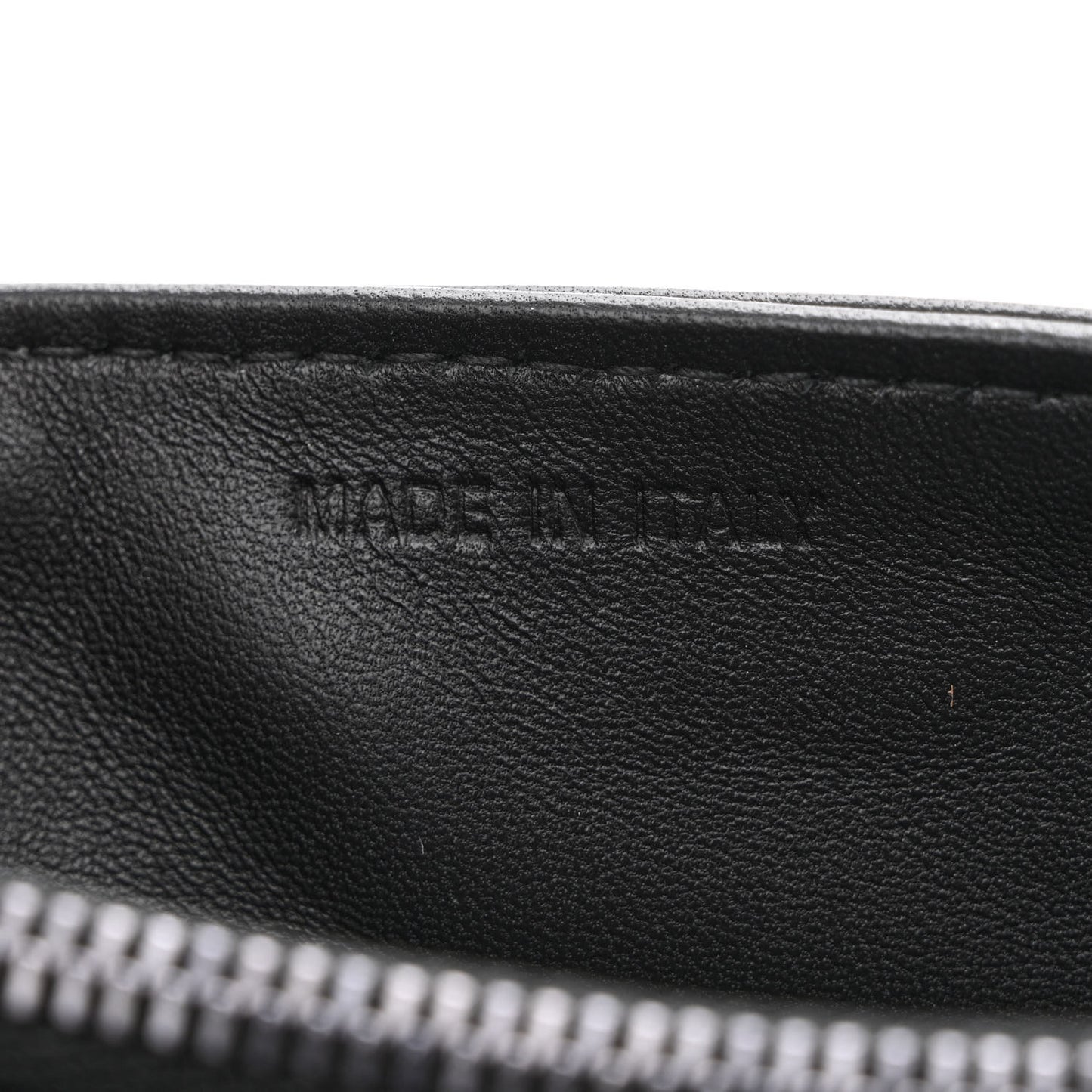 Calfskin Macrocannage Mini Caro Bag Black