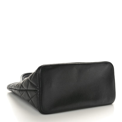Chanel Caviar Quilted Medallion Tote Black 4 of 11