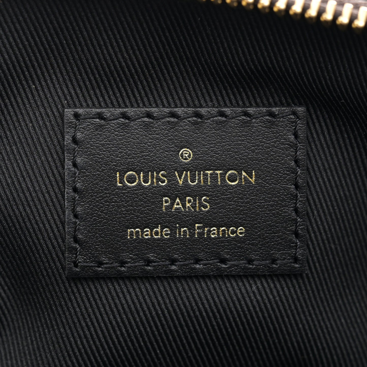 Damier Ebene Odeon Tote MM Black